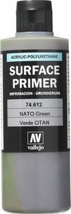 Vallejo NATO Green 200 ml. Podkład Akrylowy Vallejo Surface Primer uniwersalny 1
