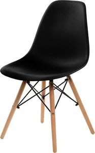 Simplet Krzesło Simplet P016W basic czarne uniwersalny 1