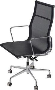 Krzesło biurowe D2 Design Fotel biurowy CH1191T czarna siatka uniwersalny 1