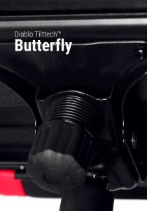 Fotel Diablo Chairs X-RAY Kids Size S czerwony 11