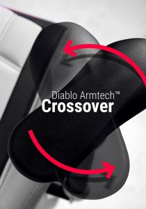 Fotel Diablo Chairs X-RAY Kids Size S biały 9