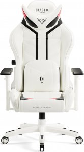 Fotel Diablo Chairs X-RAY Normal Size L Biało-czarny 2