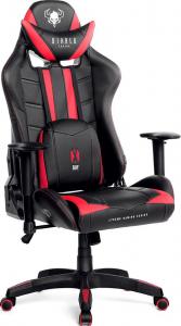 Fotel Diablo Chairs X-RAY Normal Size L Czarno-czerwony 1