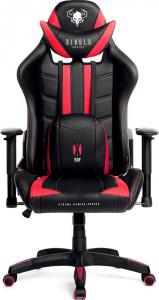 Fotel Diablo Chairs X-RAY L Czarno-czerwony 2