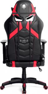 Fotel Diablo Chairs X-RAY L Czarno-czerwony 5