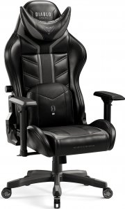 Fotel Diablo Chairs X-Ray 2.0 King Size, Czarno-szary, XL 1