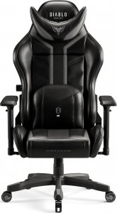Fotel Diablo Chairs X-Ray 2.0 King Size, Czarno-szary, XL 2