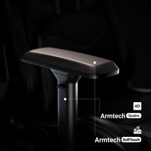 Fotel Diablo Chairs X-Ray 2.0 King Size, Czarno-szary, XL 10