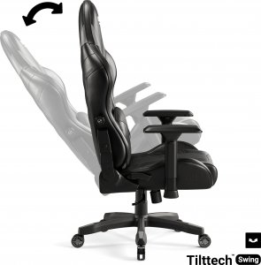 Fotel Diablo Chairs X-Ray 2.0 King Size, Czarno-szary, XL 12