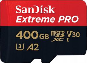 Karta SanDisk Extreme Pro MicroSDXC 400 GB Class 10 UHS-I/U3 A2 V30 (SDSQXCZ-400G-GN6MA) 1