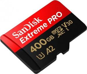 Karta SanDisk Extreme Pro MicroSDXC 400 GB Class 10 UHS-I/U3 A2 V30 (SDSQXCZ-400G-GN6MA) 3