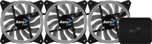 Wentylator Aerocool Rev RGB Pro 3-pack + Hub (ACF3-RF10227.01) 1