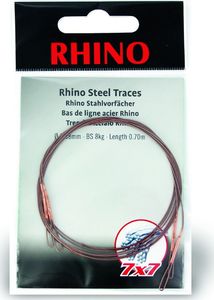 Rhino Ø0,42mm Przypony Stalowe Rhino 7x7 0,7m 12kg 2szt (2325012) 1