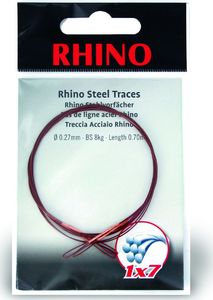 Rhino Ø0,33mm Przypony Stalowe Rhino 1x7 0,7m 12kg 2szt (2316012) 1