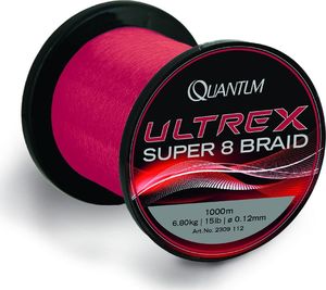 Quantum Ø0,25mm Ultrex Plecionka Super 8 1000m 15,00kg,34lbs (2309125) 1