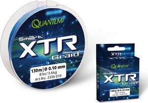 Quantum Ø0,12mm Plecionka Smart XTR 130m 4,5kg,10lbs niebieski (2336012) 1