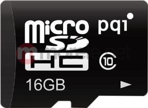 Karta PQI MicroSDHC 16 GB Class 10  (6ARJ016GVR99A92) 1