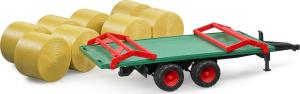 Bruder Przyczepa do transportu siana + 8 bel (02220) 2