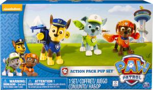Figurka Spin Master Paw Patrol Action Pup Set - Rocky, Zuma i Chase (20067178) 3