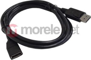 Kabel Art DisplayPort - DisplayPort 1.8m czarny (KABDPM/FALOEM97) 1