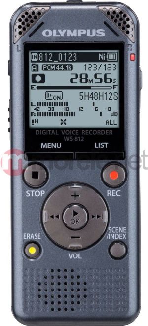 Dyktafon Olympus WS-812 (4GB) + silikonowe etui (V406151TE010) 1