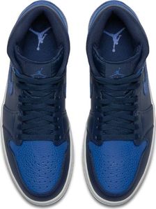 Nike Buty męskie Air Jordan 1 Mid granatowe r. 48.5 (554724-412) 5