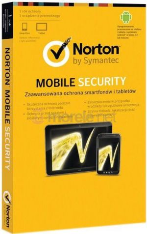 Norton Mobile Security 3.0 PL 1 Stanowisko 1 Rok BOX (21277032) 1