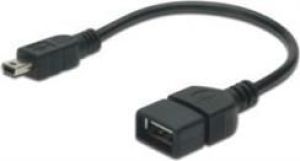 Adapter USB Digitus miniUSB - USB Czarny  (AK300310002S) 1