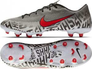 Nike Buty piłkarskie Mercurial Vapor 12 Academy Neymar MG szaro-czerwone r. 40.5 ( AO3131 170) 1