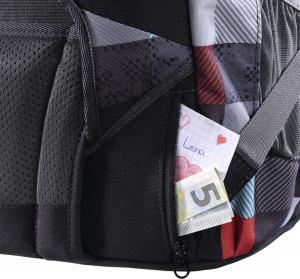 Coocazoo plecak EvverClevver II Checkmate Blue Red, system MatchPatch 4