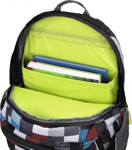 Coocazoo plecak EvverClevver II Checkmate Blue Red, system MatchPatch 6