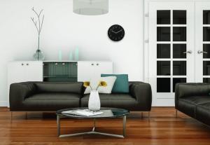 Hama ZEGAR ŚCIENNY "ELEGANCE" 30CM,CZARNO- BIAŁY 4