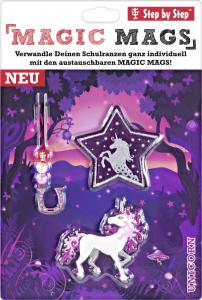 Step by Step Zestaw elementów wymiennych Magic Mags Space Unicorn do plecaków Space 2
