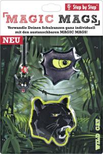 Step by Step Zestaw elementów wymiennych Magic Mags Space Wild Cat do plecaków Space 2