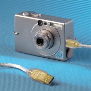 Kabel USB Hama USB-A - miniUSB 0.75 m Przezroczysty (000397440000) 2