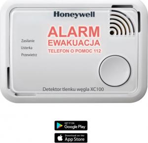 Honeywell Czujnik tlenku węgla z funkcją Alarm Scan (XC100-PL-A) 1