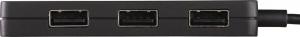HUB USB Hama Slim 4x USB-A 2.0 (000123240000) 2