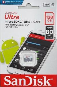 Karta SanDisk Ultra MicroSDXC 128 GB Class 10 UHS-I  (001734230000) 2