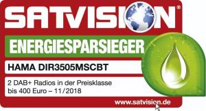 Radio Hama Radio cyfrowe DIR3505MSCBT Inter/Dab+/Fm/Cd/Bt czarne 5