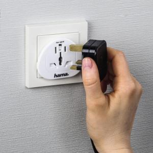 Hama Adapter podróżny uniwersalny - wtyczka PL 6