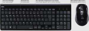Klawiatura + mysz Hama Trento (182666) 13