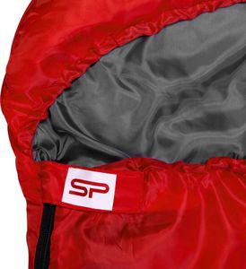 Spokey Śpiwór Globtrotter czerwony 9