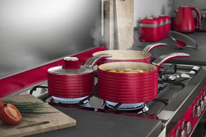 Swan Zestaw garnków Retro 6 elementów (SWPS3020RN) 2
