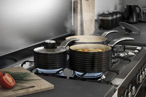 Swan Zestaw garnków Retro 6 elementów (SWPS3020BN) 2