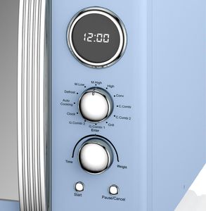 Kuchenka mikrofalowa Swan Retro SM22080BLN 2