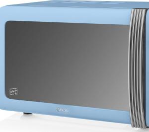 Kuchenka mikrofalowa Swan Retro SM22080BLN 3