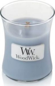WoodWick Zapach w szkle WoodWick mała Soft Chambray 98086E (80mm x 70mm) 1