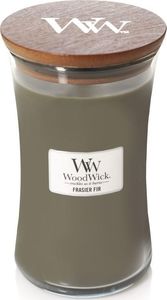 WoodWick Świeca w szkle WoodWick duża Frasier Fir 93175E (180mm x 110mm) 2