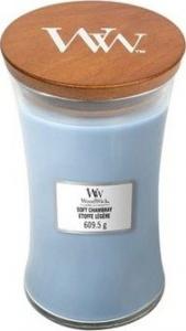 WoodWick zapach w szkle WoodWick duża Soft Chambray 118mm x 110mm (93086E) 1