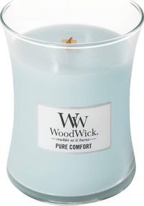 WoodWick Świeca w szkle WoodWick średnia Pure Comfort 92489E (114mm x 98mm) 2